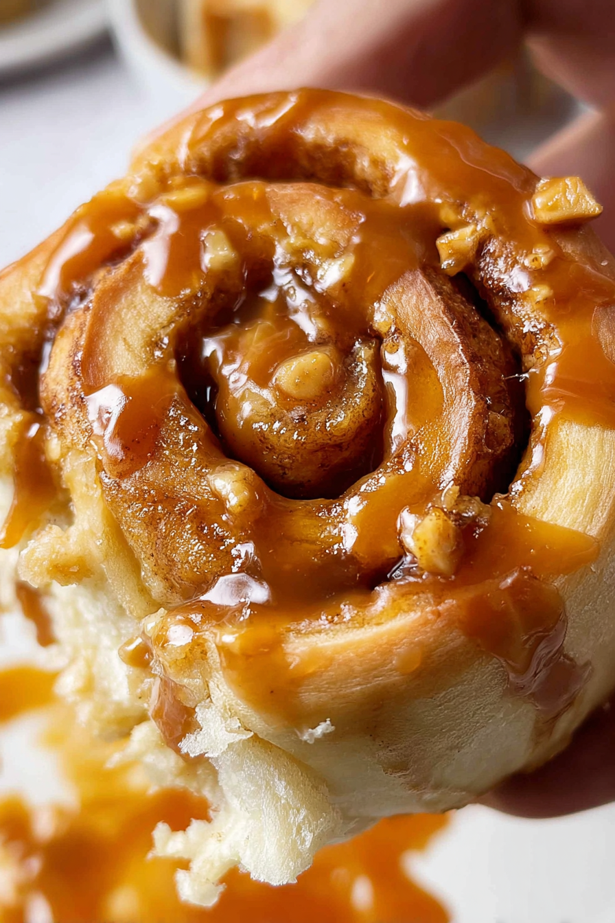 Caramel Apple Cinnamon Rolls image 2