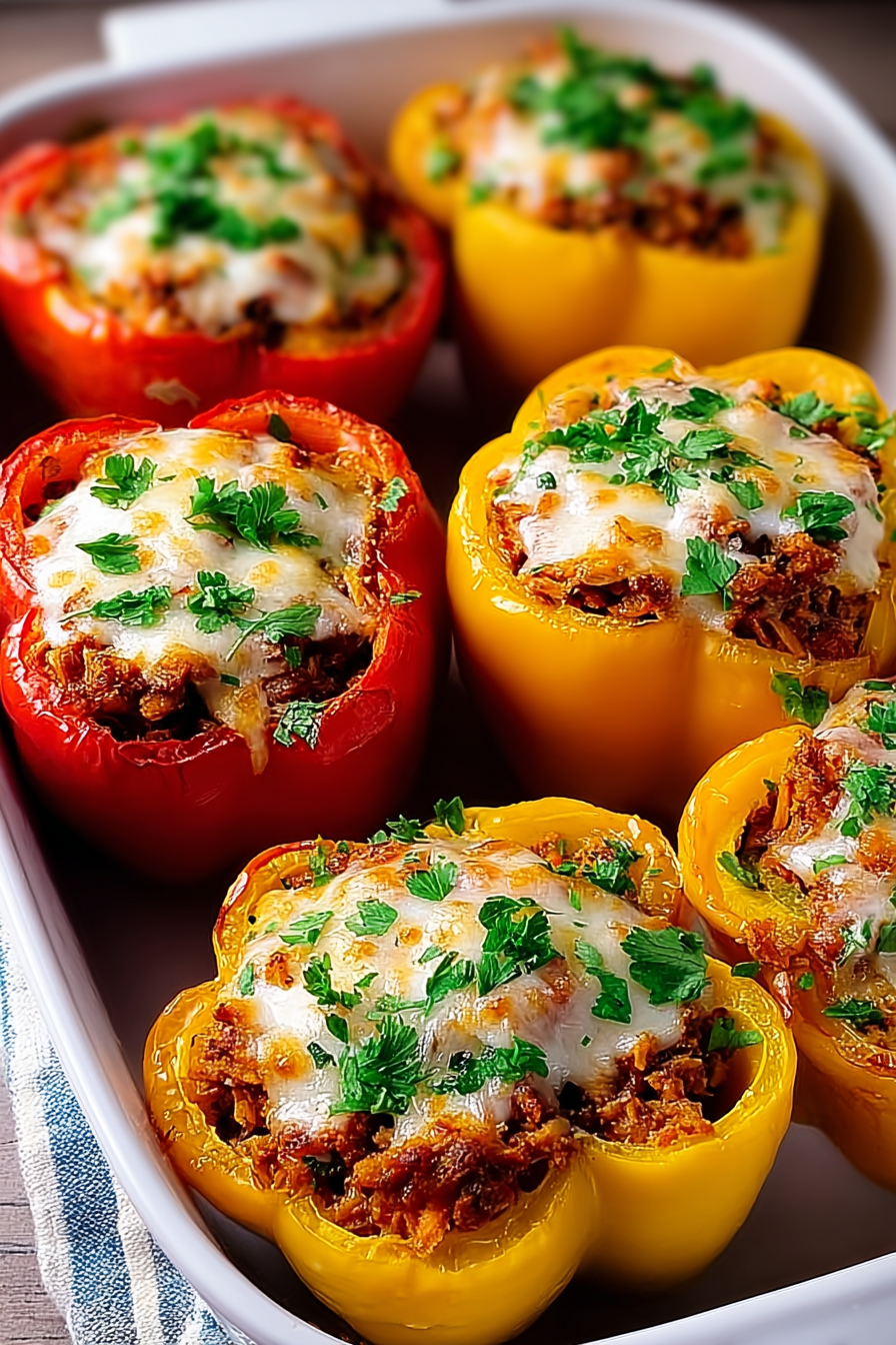 Easy Stuffed Bell Peppers image 2