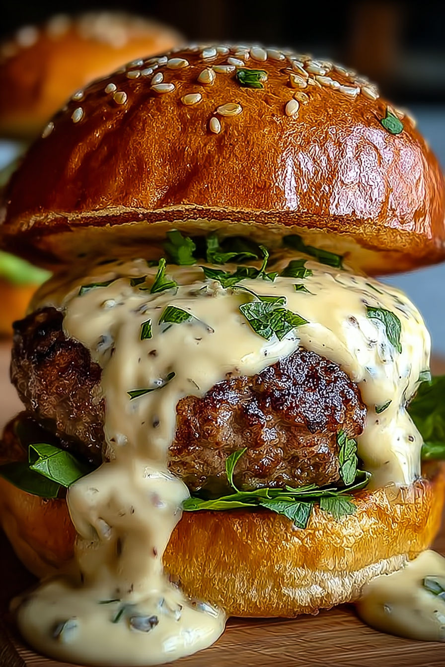Garlic Overload Burgers image 2