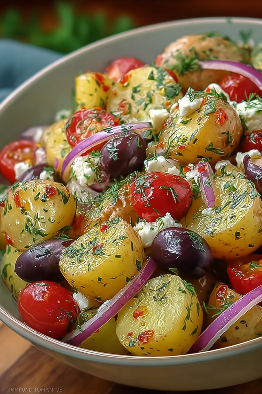 Greek Potato Salad image 2