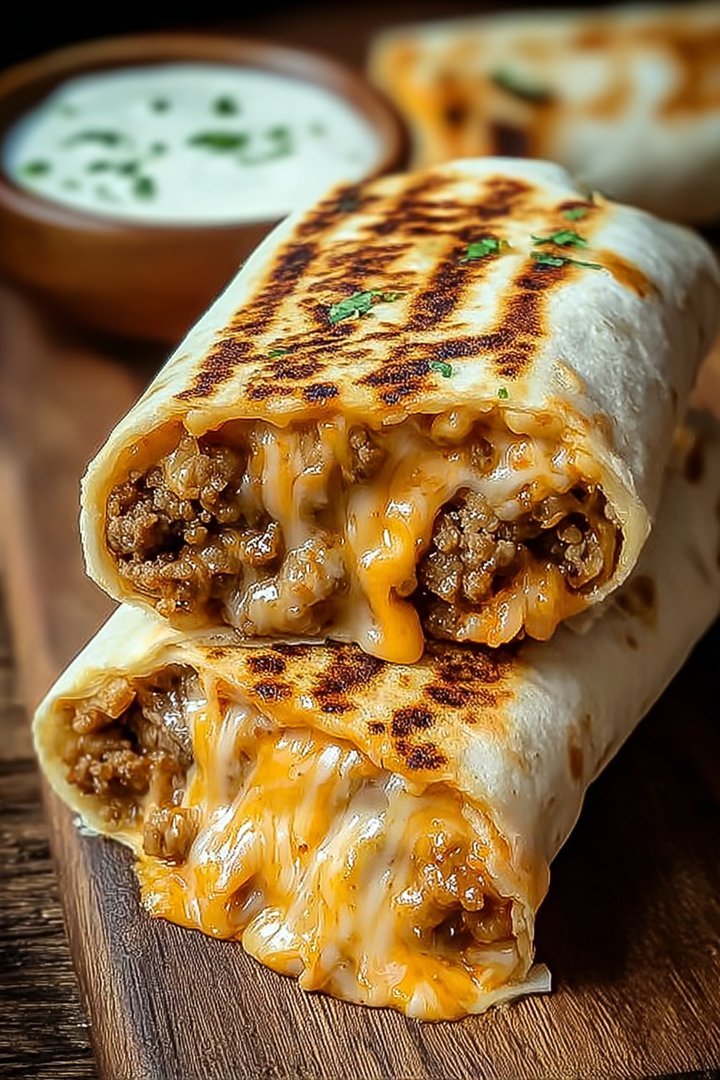 Grilled Cheese Burrito image 2