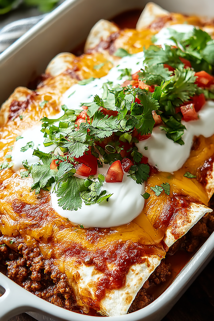 Ground Beef Enchiladas image 2