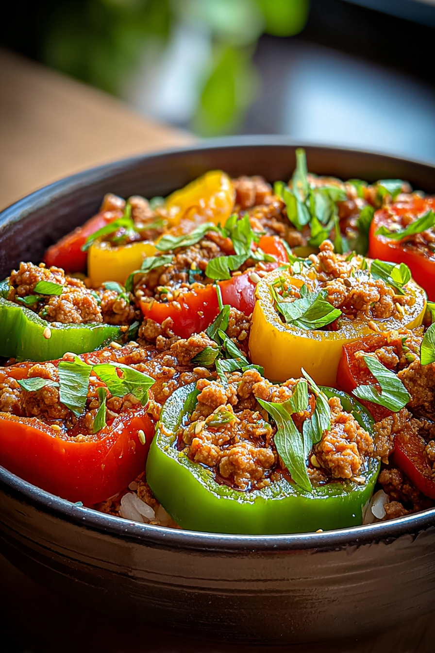 Ground Turkey and Peppers Stir-Fry image 2