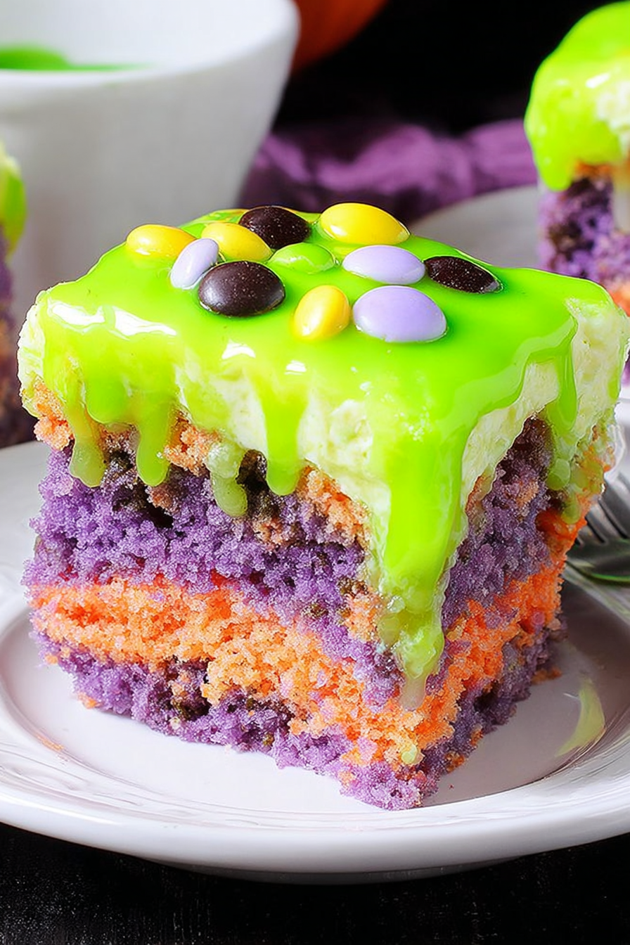 Halloween Poke Cake image 2