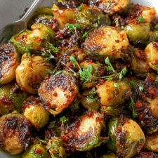 Honey-Sriracha Brussels Sprouts Recipe