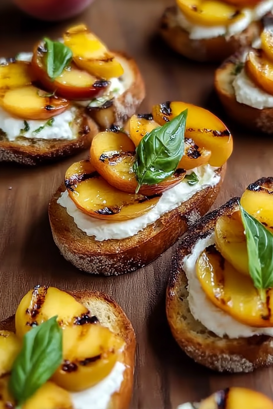 Honey Ricotta Peach Crostini: An Amazing Ultimate Recipe image 2