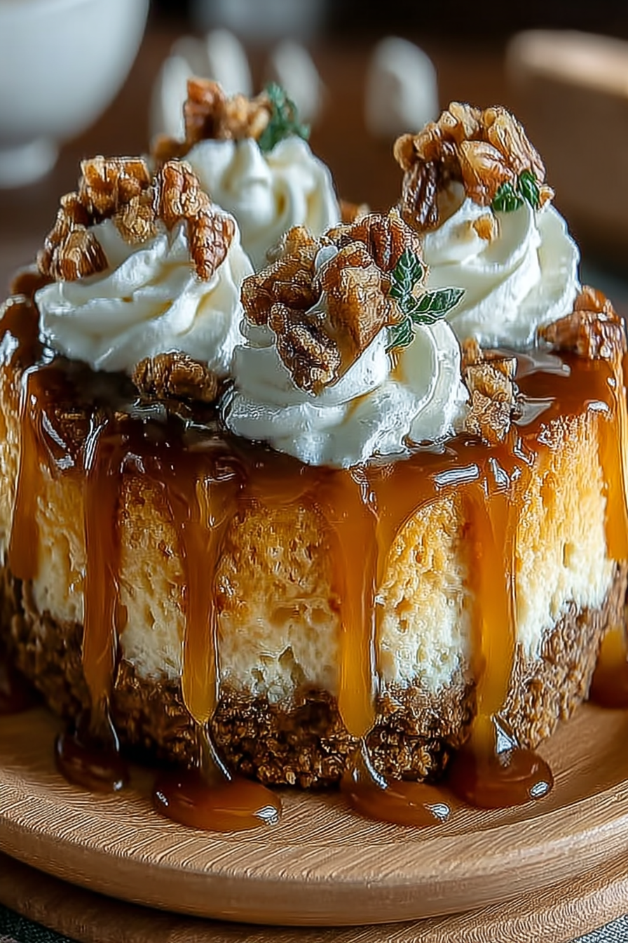 Maple Pecan Pumpkin Cheesecake image 2
