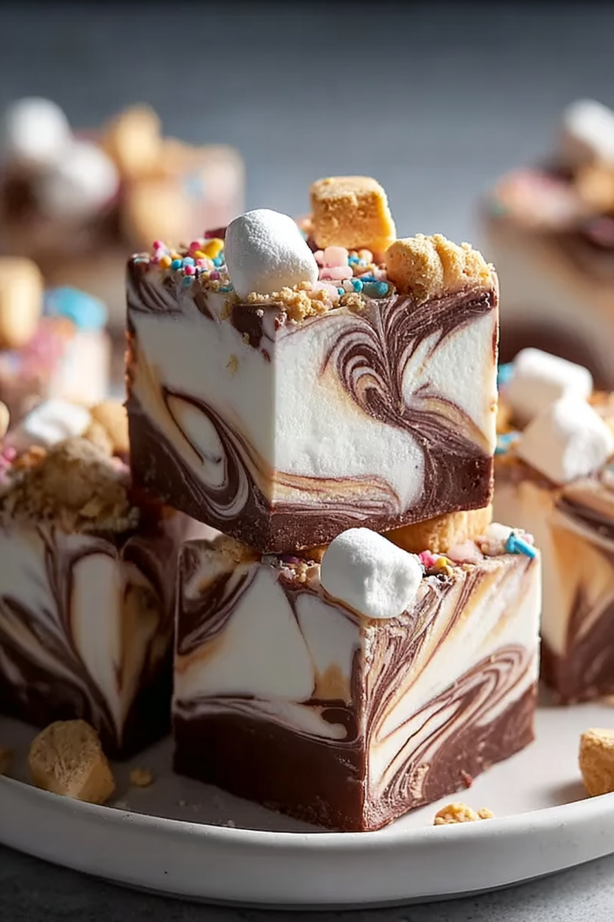 Marshmallow Swirl Fudge image 2