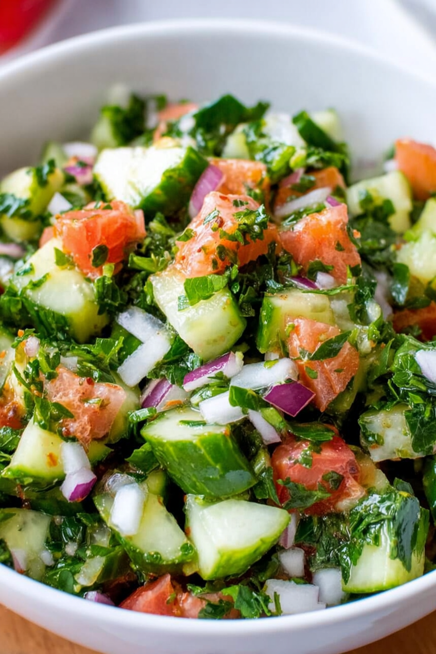 Mediterranean Cucumber Salad image 2