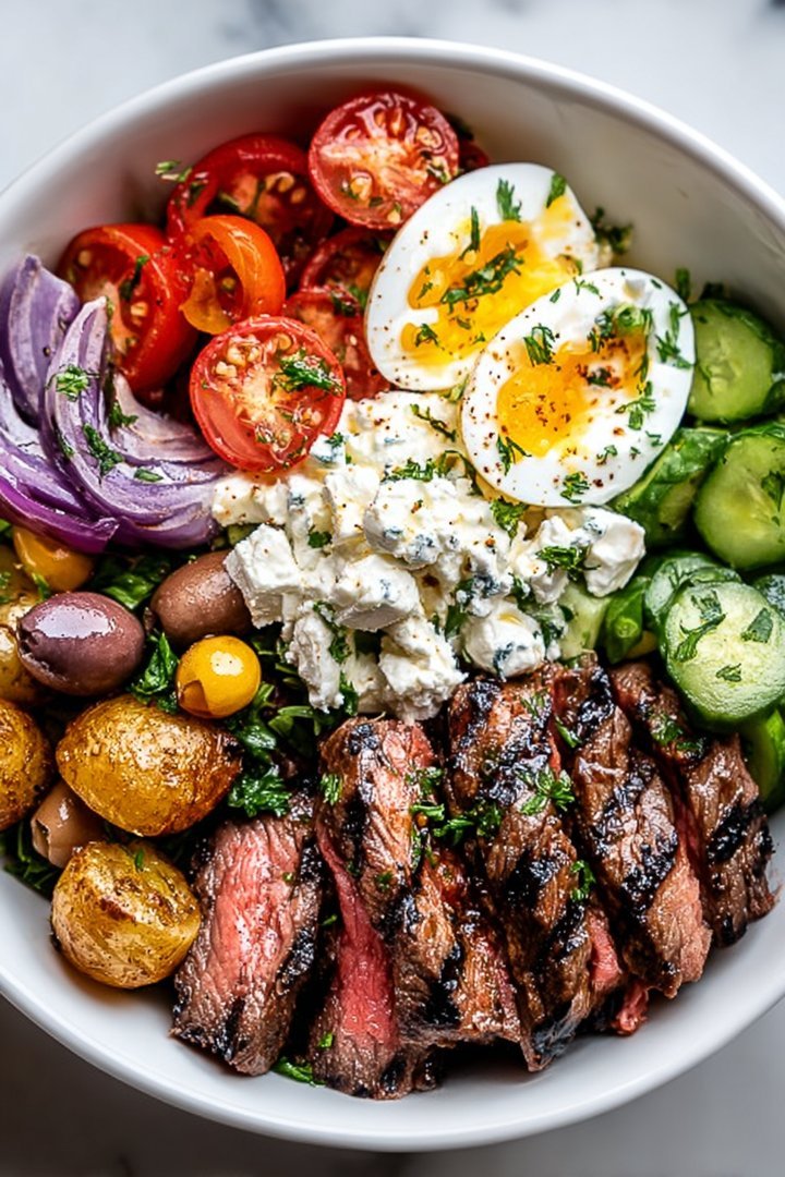 Mediterranean Steak Bowl Recipe image 2