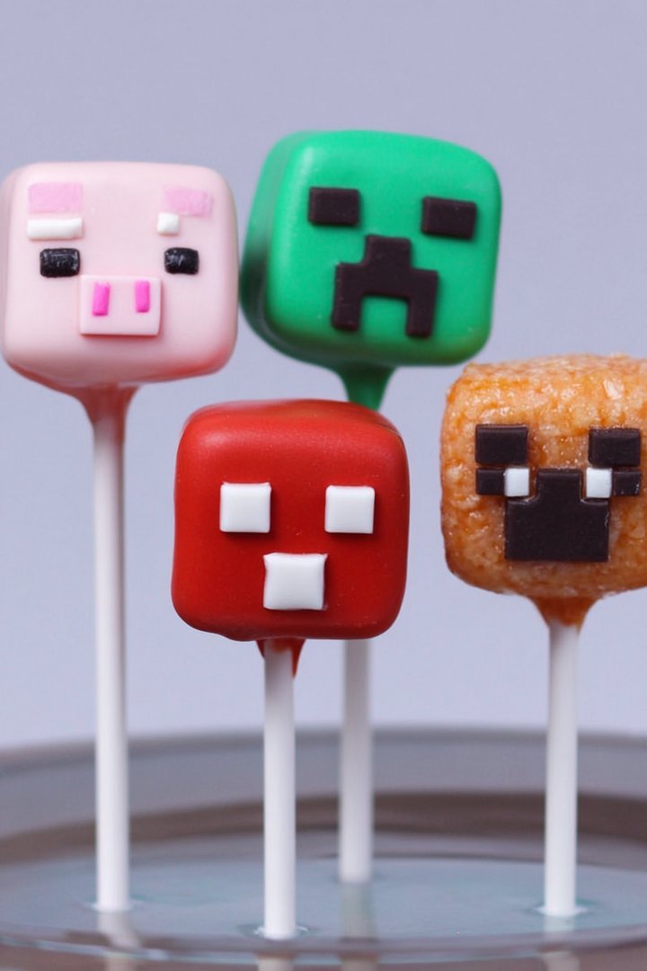 Minecraft Cake Pops image 2
