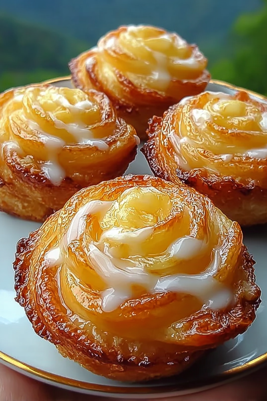 Peach Pie Cruffins Recipe image 2