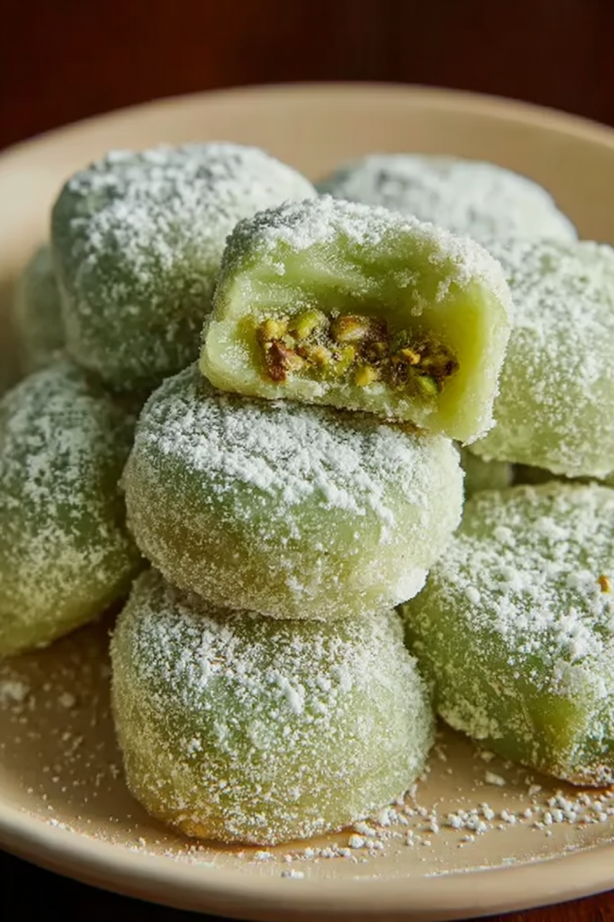 Pistachio Wedding Cookies image 2