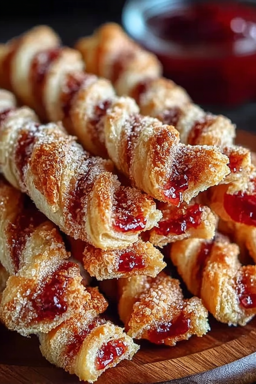 Raspberry Pastry Twists image 2