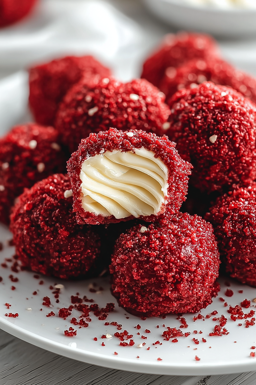 Red Velvet Cheesecake Bites image 2
