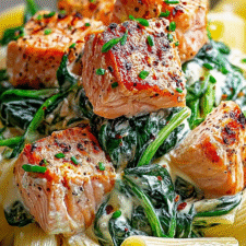 Salmon Spinach Pasta Dish: A Delicious and Nutritious Recipe to Try Today