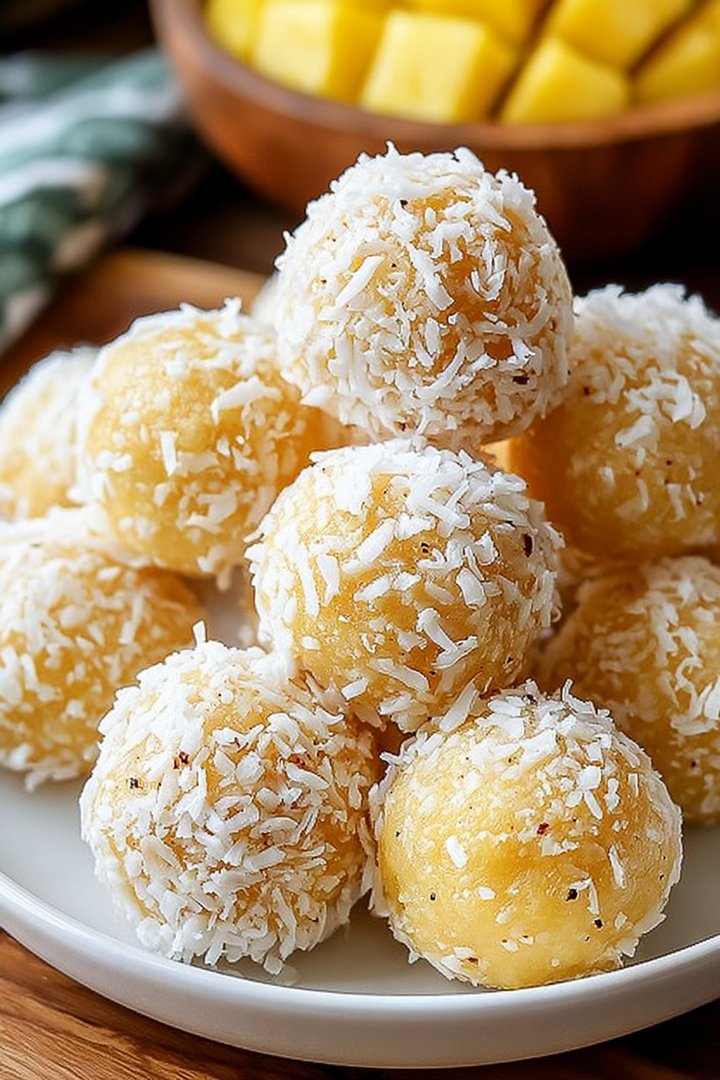 Tropical Pineapple Coconut Balls image 2