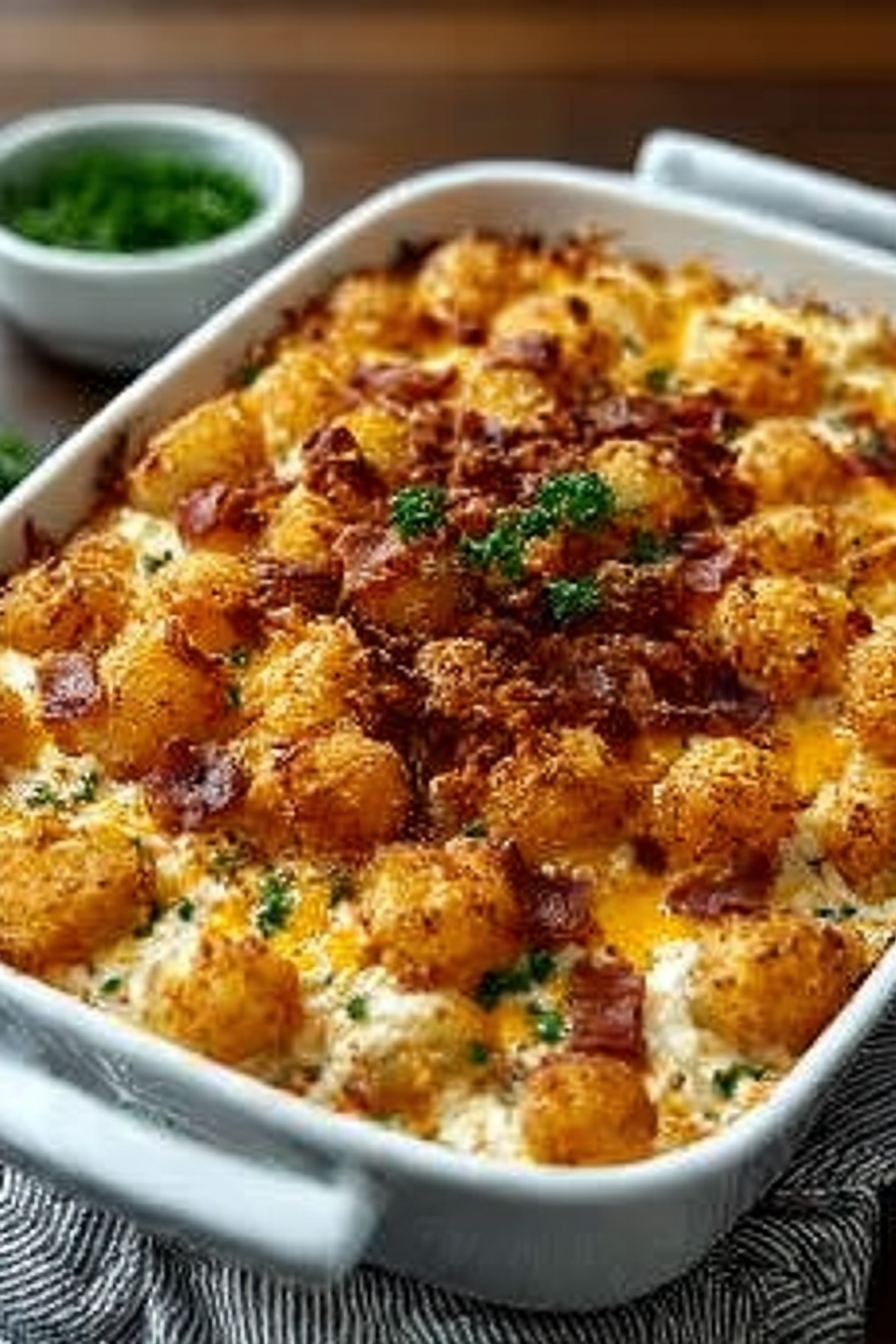 turkey beef beef beef beef bacon ranch tater casserole image 2