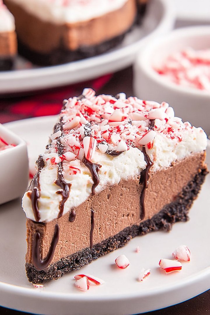 Chocolate Peppermint Cheesecake image 2