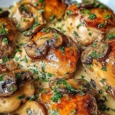 Creamy Garlic Mushroom Chicken Thighs: An Incredible Ultimate Recipe