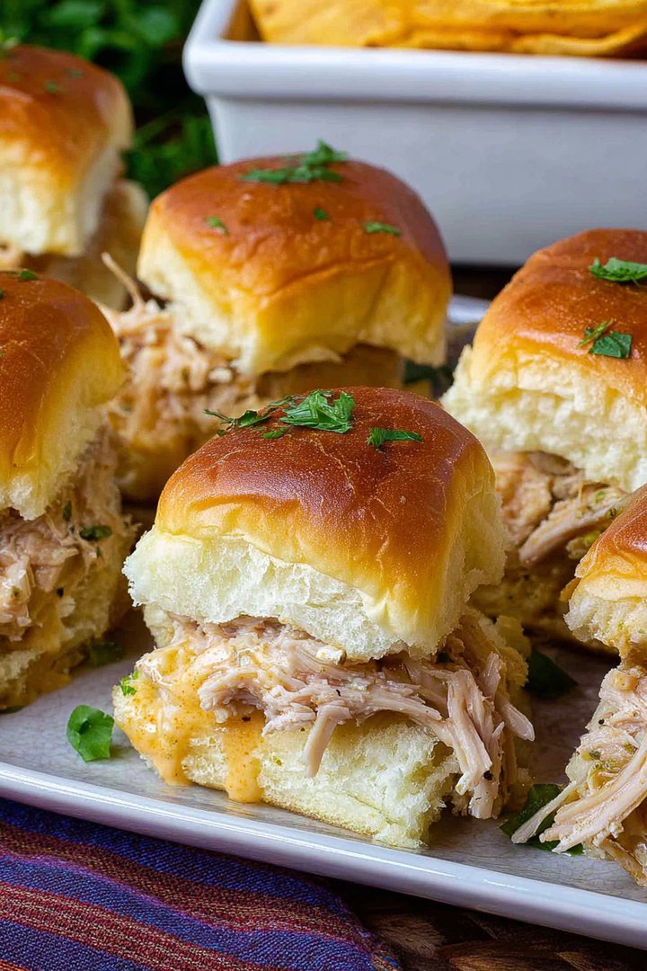 Crock Pot Mississippi Chicken Sliders image 2