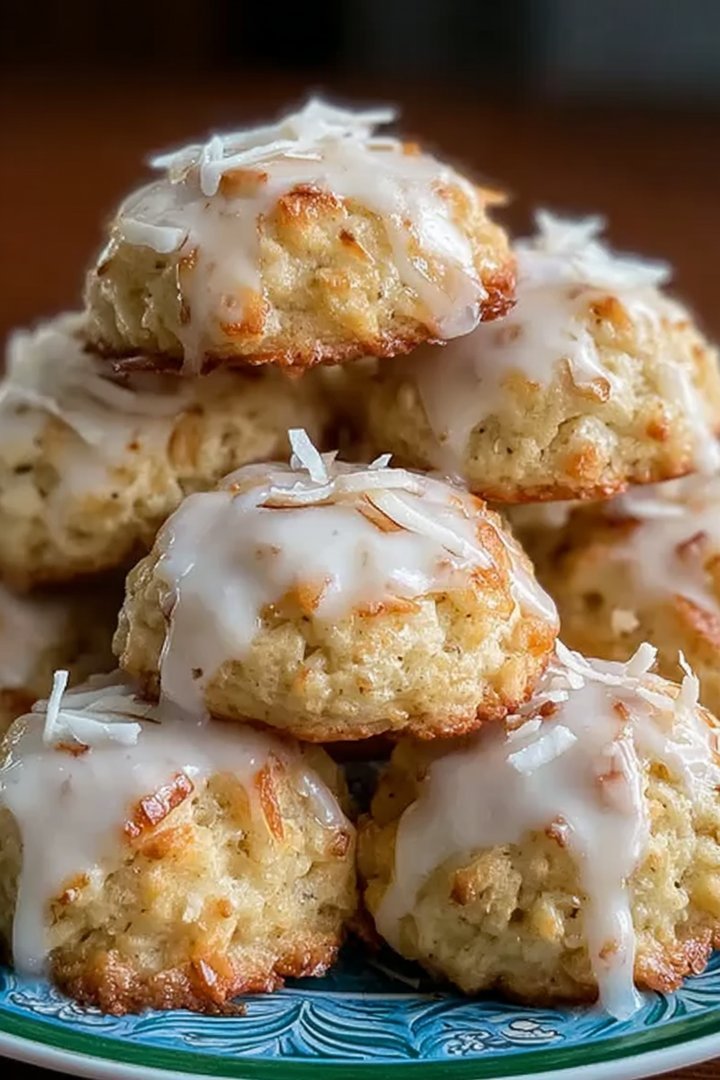 Dolly Parton Coconut Cookies with Lemon Glaze image 2