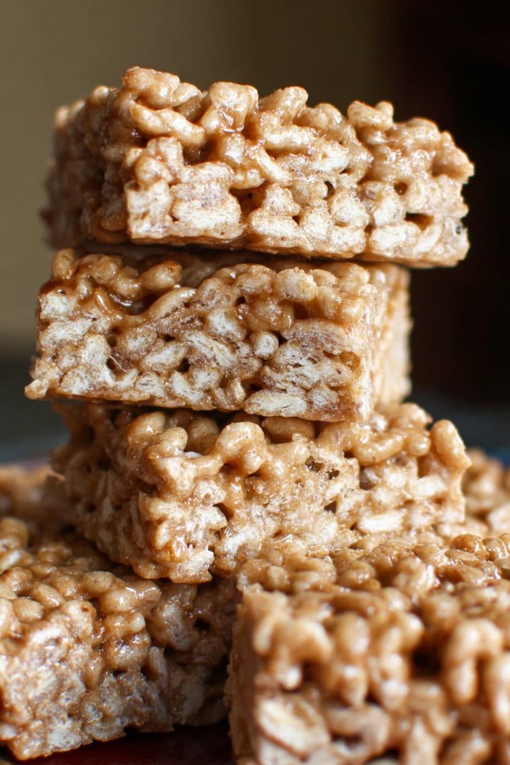 Healthy Maple Pecan Krispy Treats image 2
