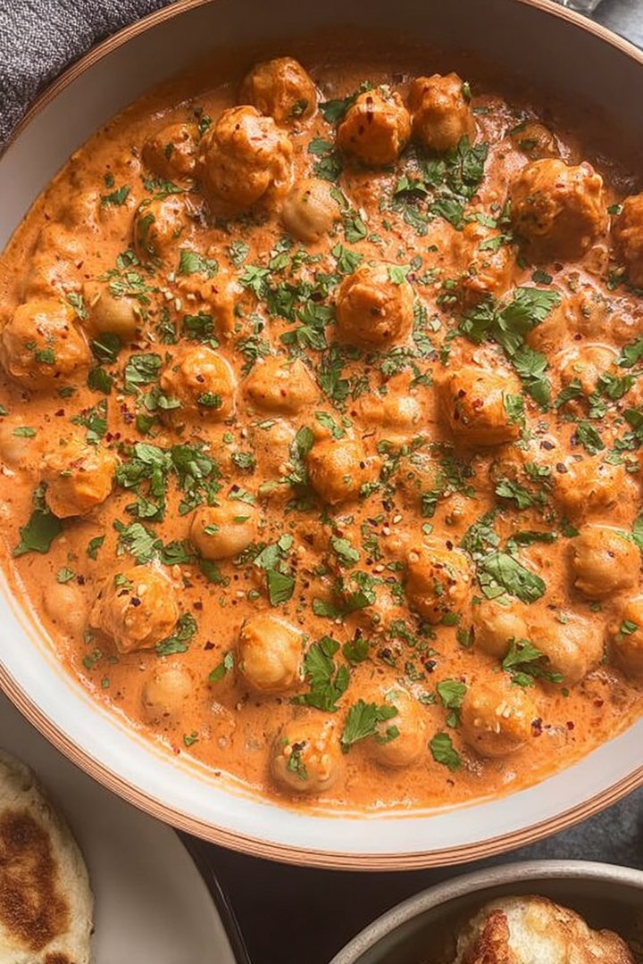 Indian Butter Chickpeas Recipe image 2