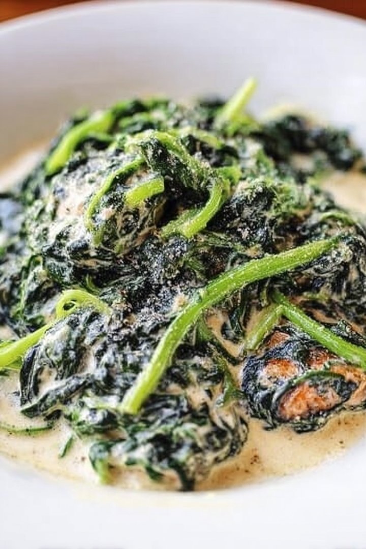 Keto Creamed Spinach with Boursin image 2