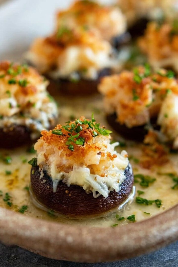 Longhorn Steakhouse stuffed mushrooms copycat recipe image 2