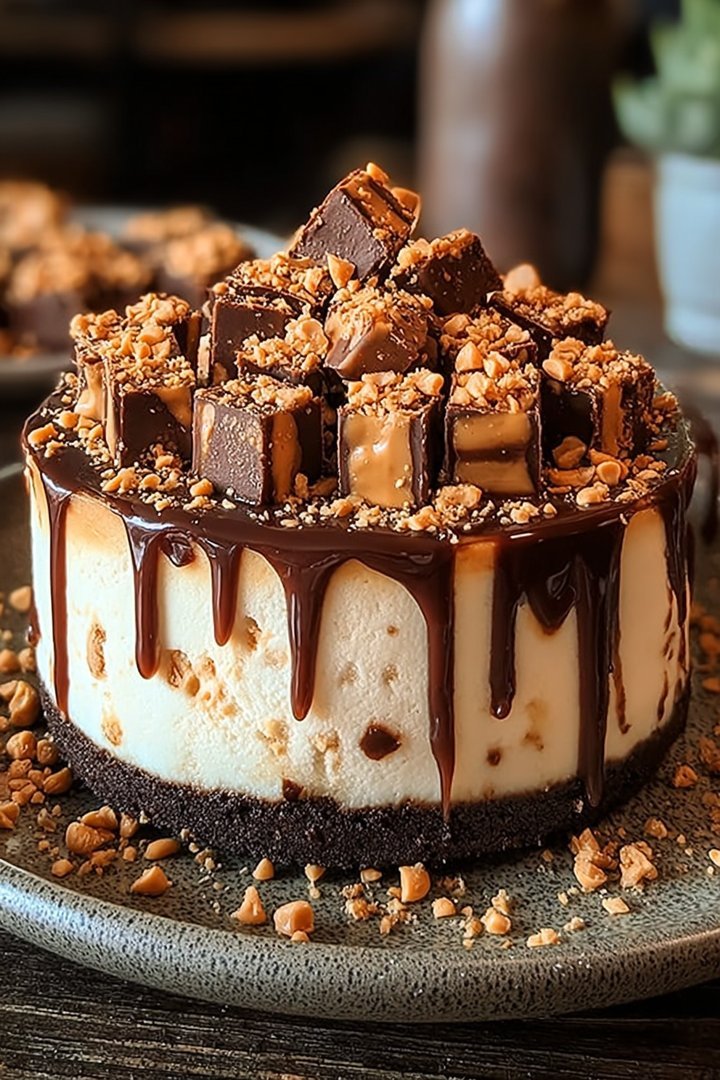 No-Bake Peanut Butter Cheesecake image 2