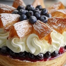 Puff Pastry Berry Cream Cake: A Delightfully Easy Recipe
