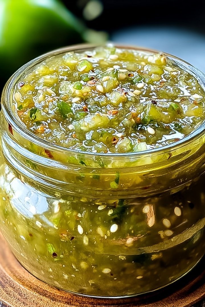 Roasted Tomatillo Salsa Verde Canning Recipe image 2