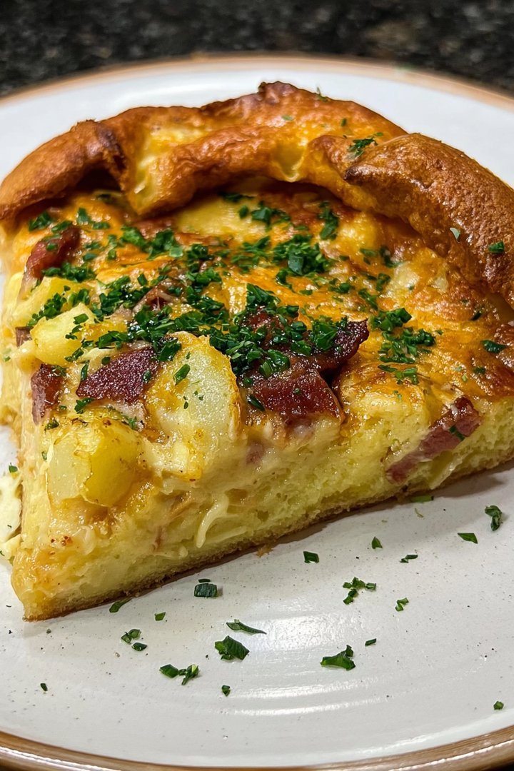 Savory Cheddar & turkey bacon Dutch Baby: A Delightful Treat! image 2