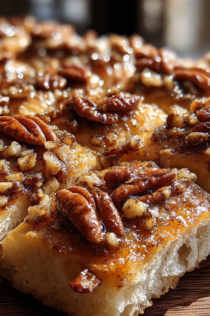 Sticky Pecan Focaccia image 2