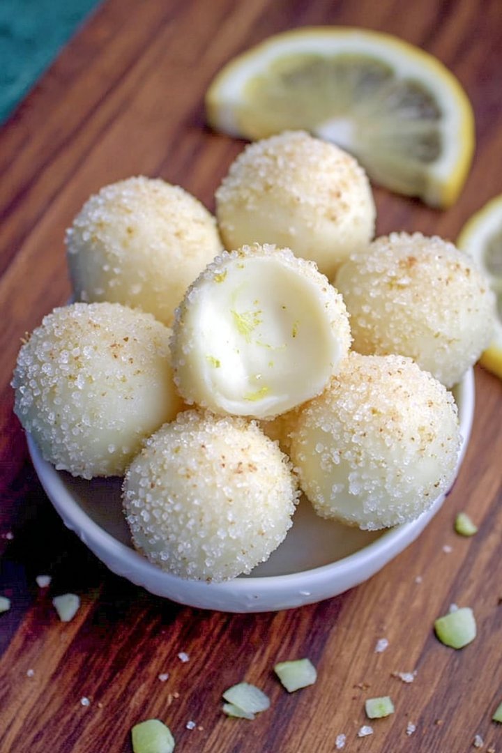 White Chocolate Lemon Truffle Recipe image 2