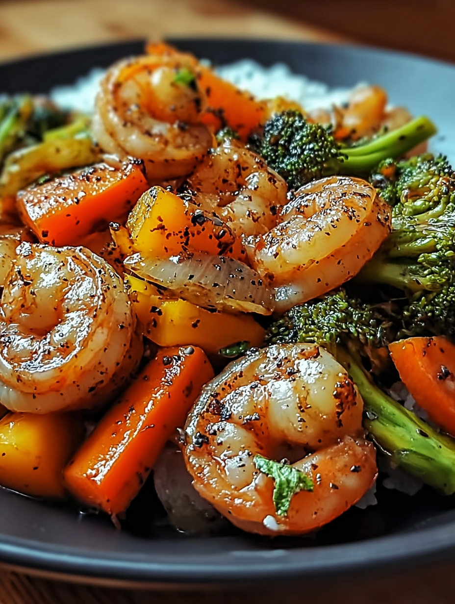 10-Minute Shrimp & Veggie Stir Fry image 2