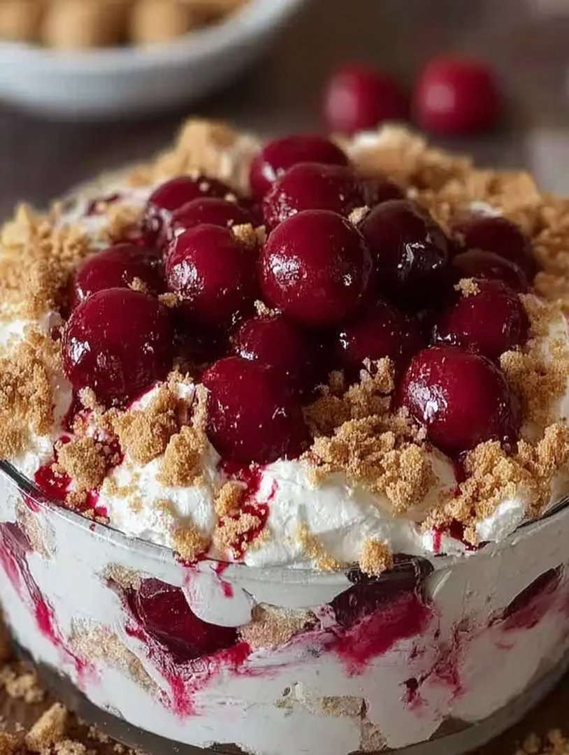 Cherry Cheesecake Fluff Recipe: Easy No-Bake Dessert image 2
