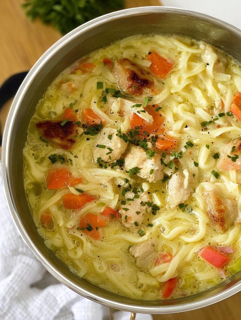 Crack Chicken Noodle Soup image 2