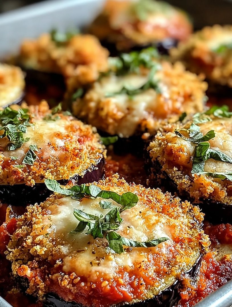 Crispy Baked Eggplant Parmesan image 2