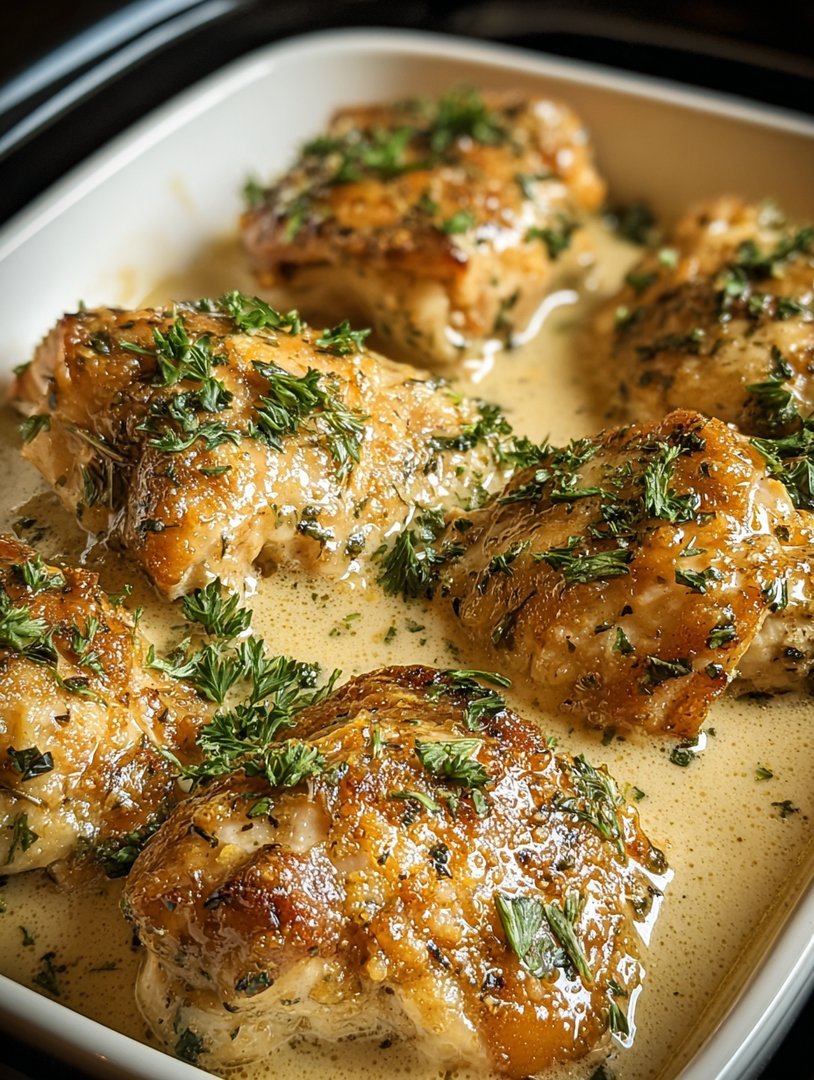 Crockpot Garlic Parmesan Chicken image 2