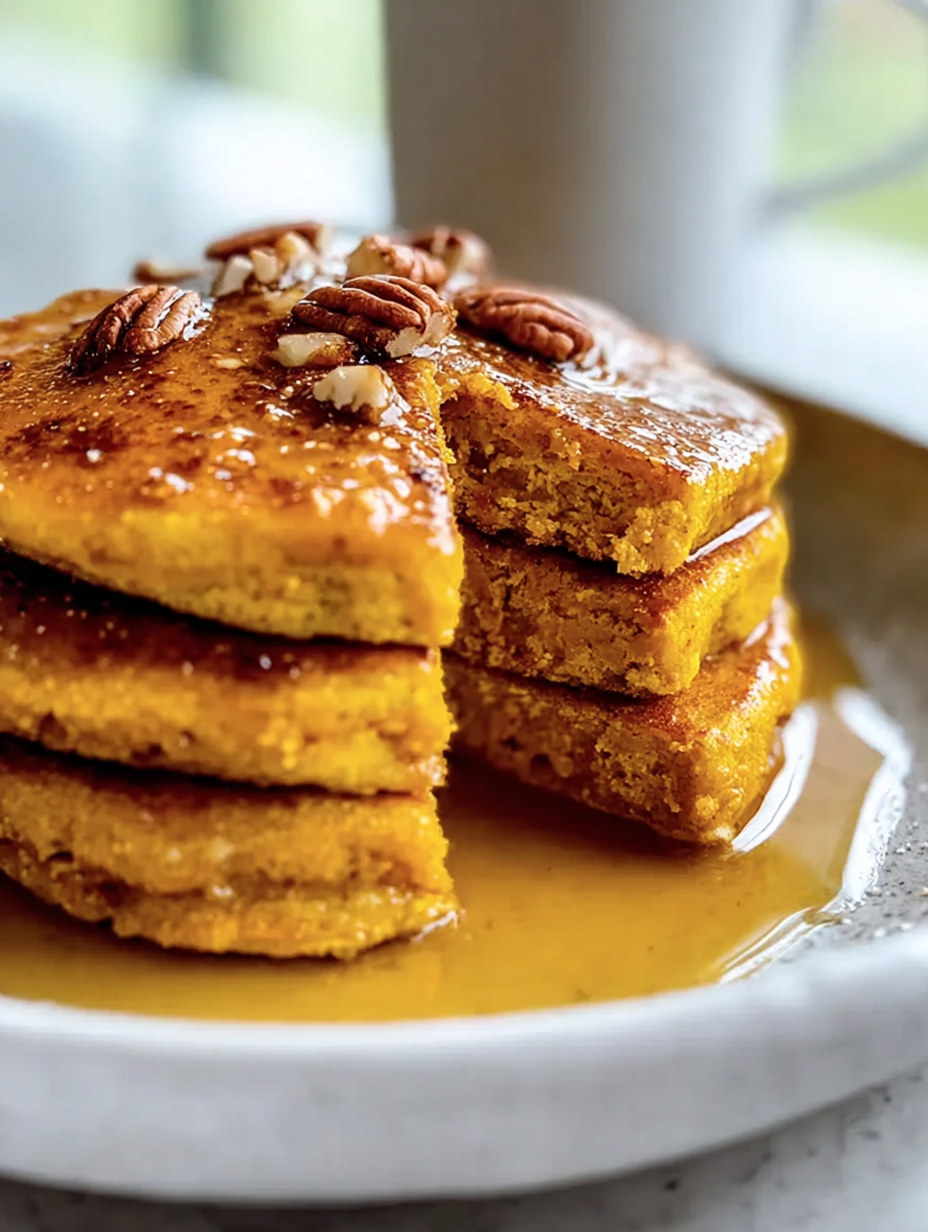 Gluten-Free Pumpkin Protein Pancakes - Alrightwithme image 2