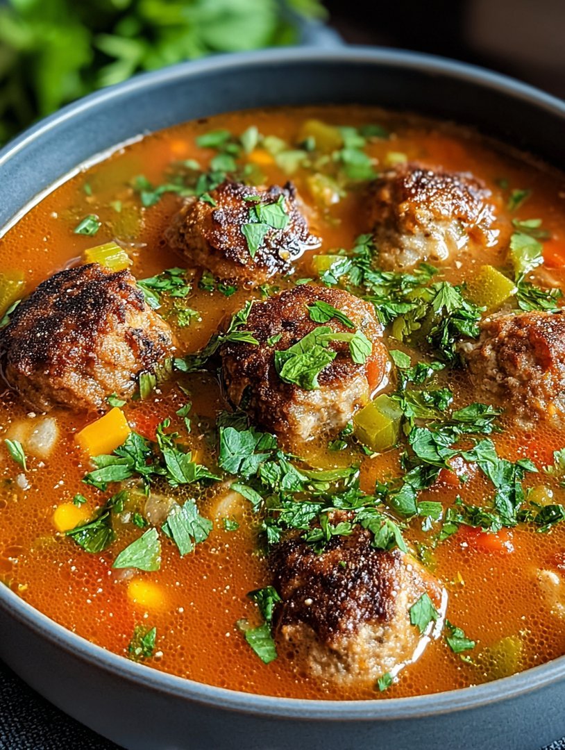 Mexican Meatball Soup image 2