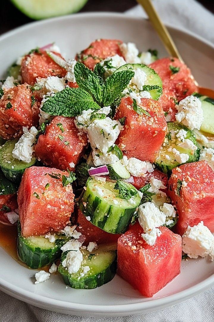 Watermelon Feta Salad image 2