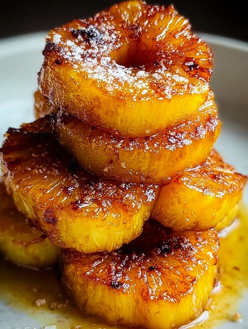 Air Fryer Caramelized Pineapple image 2