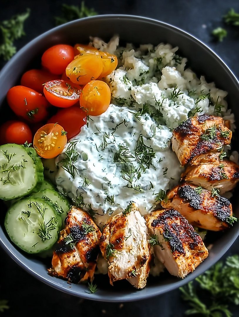 Chicken Tzatziki Bowls image 2