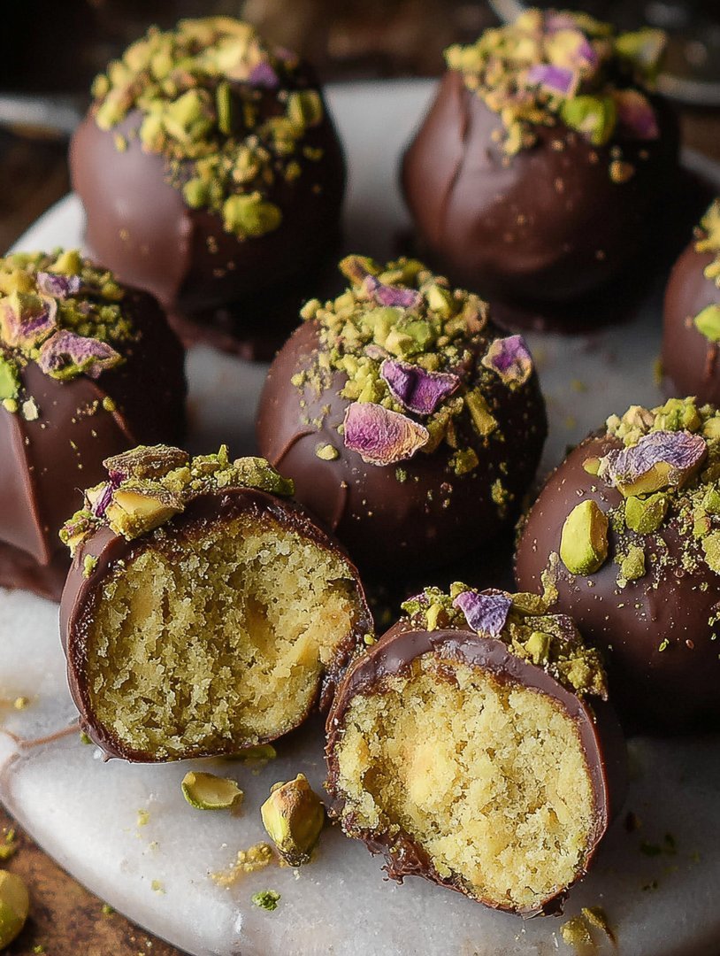 Dubai Chocolate Balls with Pistachio image 2