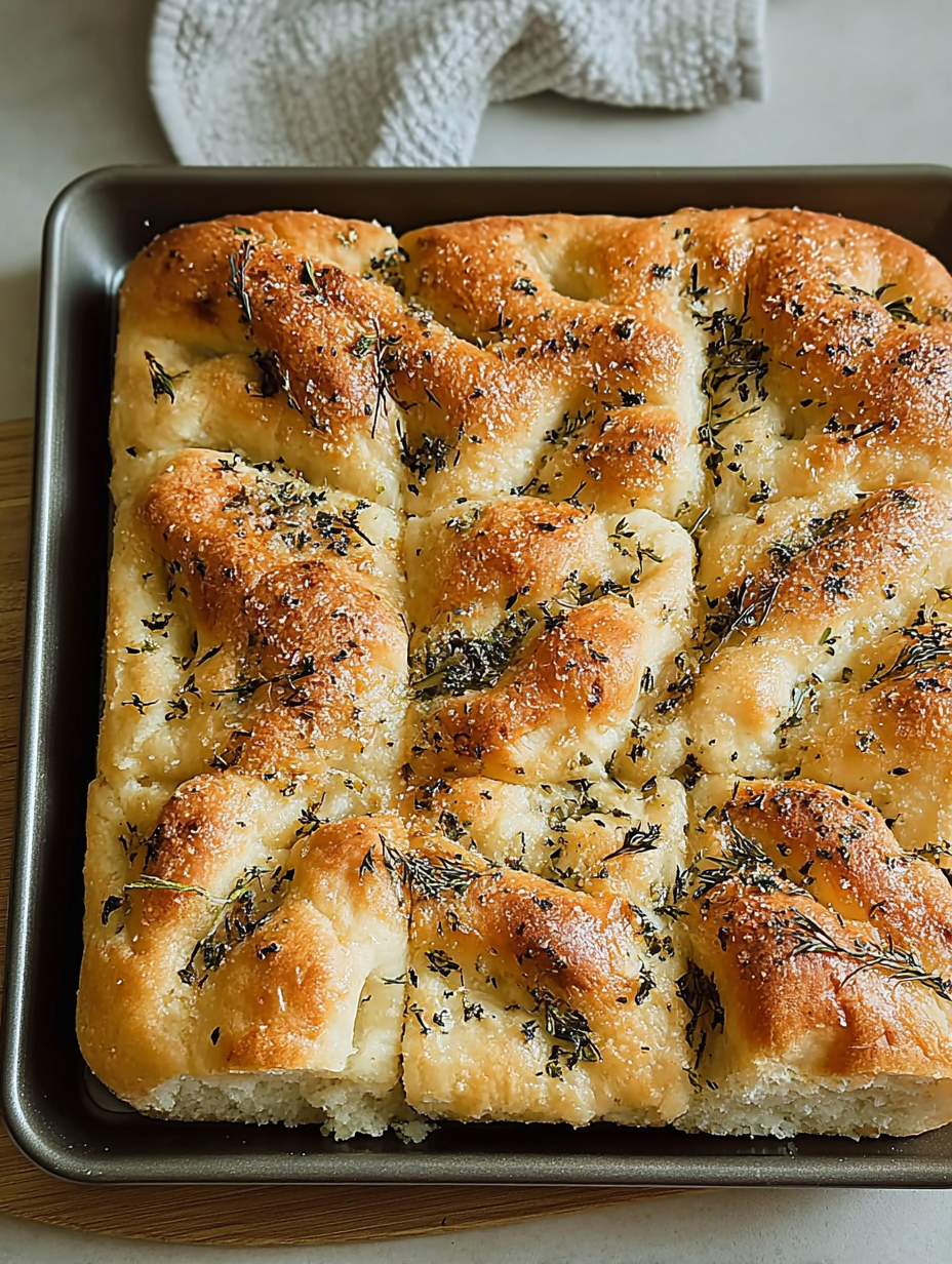 Easy Homemade Focaccia Bread image 2