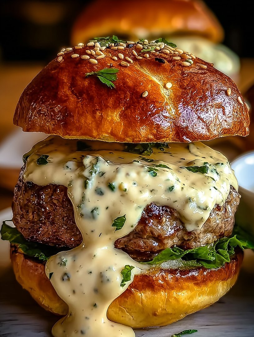 Garlic Overload Burgers image 2