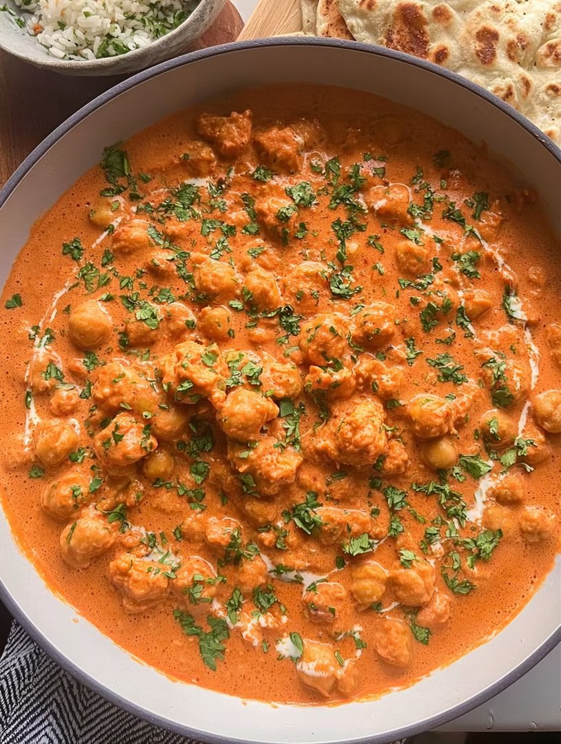 Indian Butter Chickpeas Recipe image 2